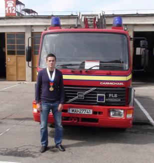 Un bihorean, multiplu medaliat la Jocurile Mondiale ale Pompierilor
